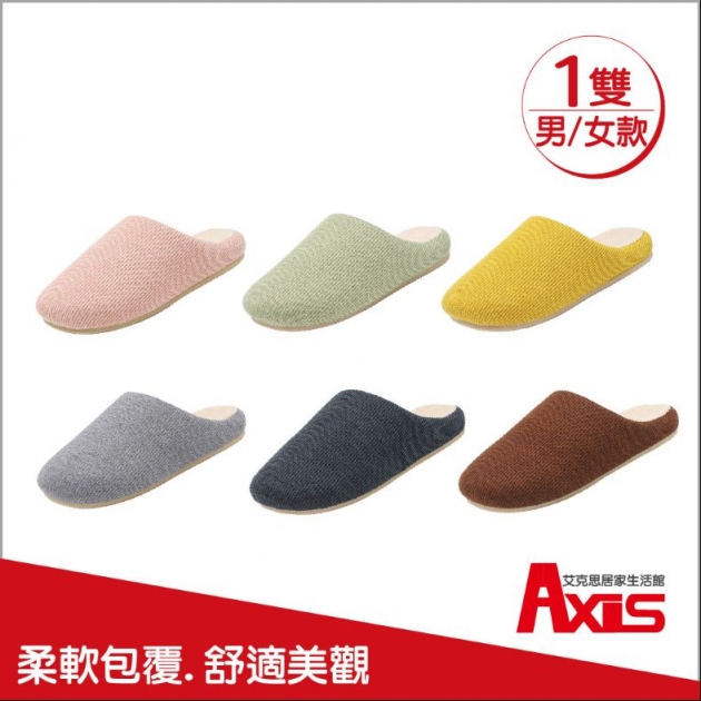 毛絨厚底保暖防滑包頭室內拖鞋(男/女款) _1雙