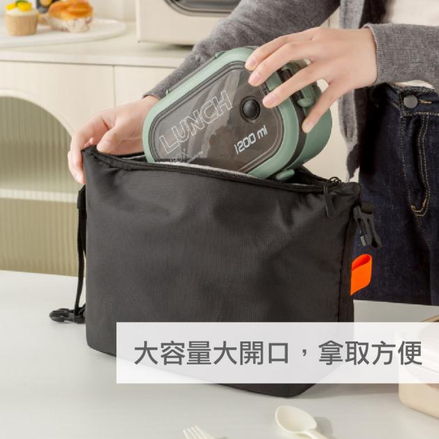 卡扣式鋁箔保冷保溫手提袋.便當袋_1入(共二色)